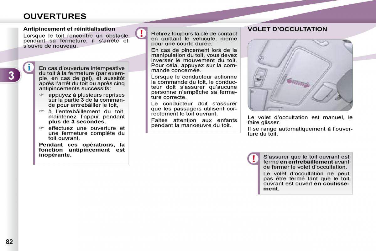 manual Peugeot 4007 manuel du proprietaire / page 81