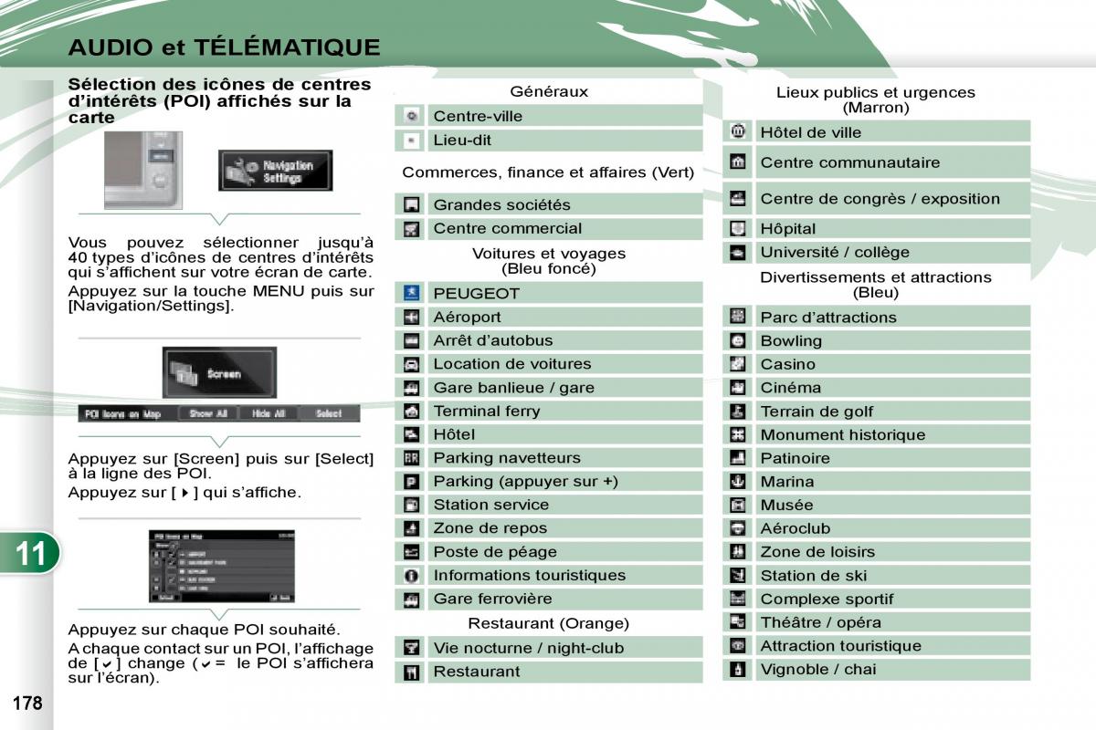 manual Peugeot 4007 manuel du proprietaire / page 177