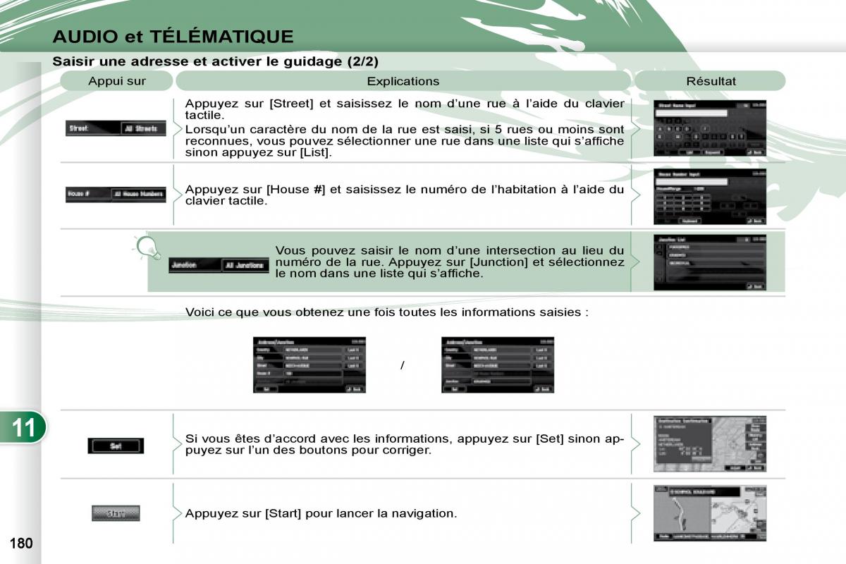 Peugeot 4007 manuel du proprietaire / page 179