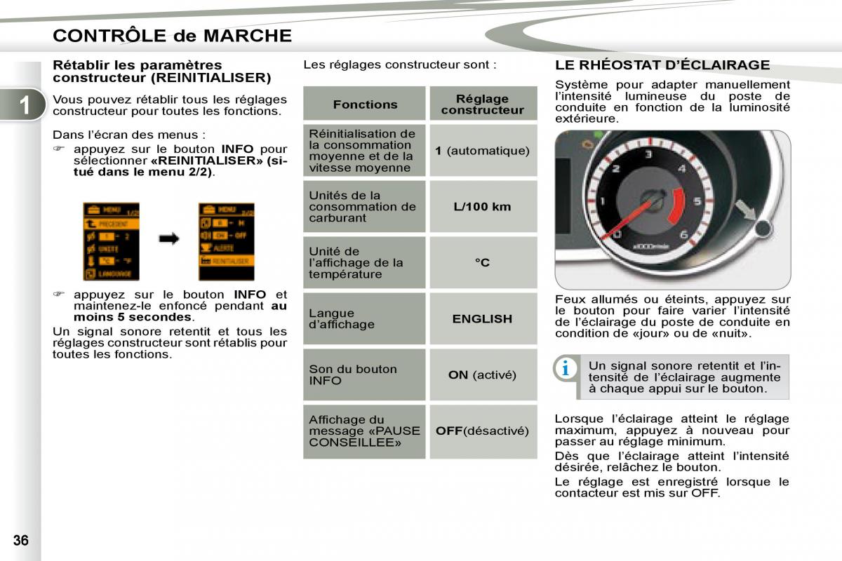 manual Peugeot 4007 manuel du proprietaire / page 34