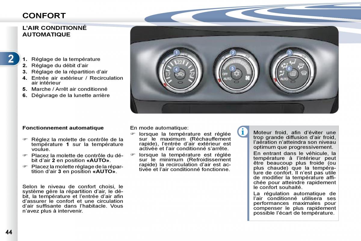 Peugeot 4007 manuel du proprietaire / page 43