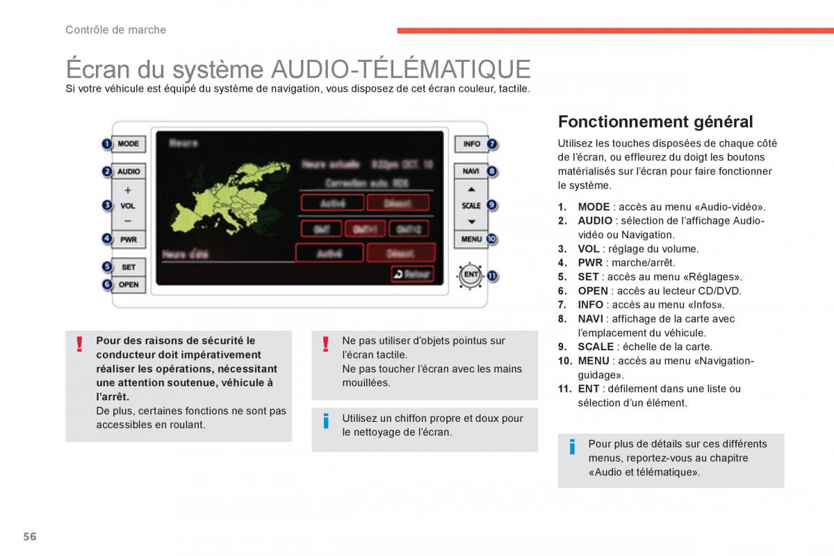 Peugeot 4008 manuel du proprietaire / page 58