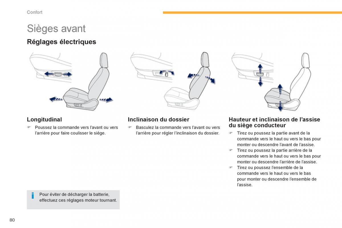 Peugeot 4008 manuel du proprietaire / page 82