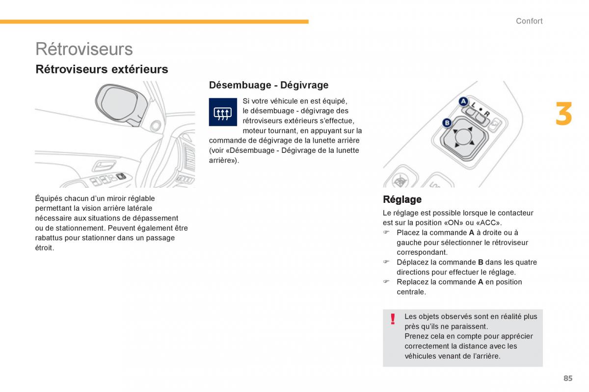 Peugeot 4008 manuel du proprietaire / page 87