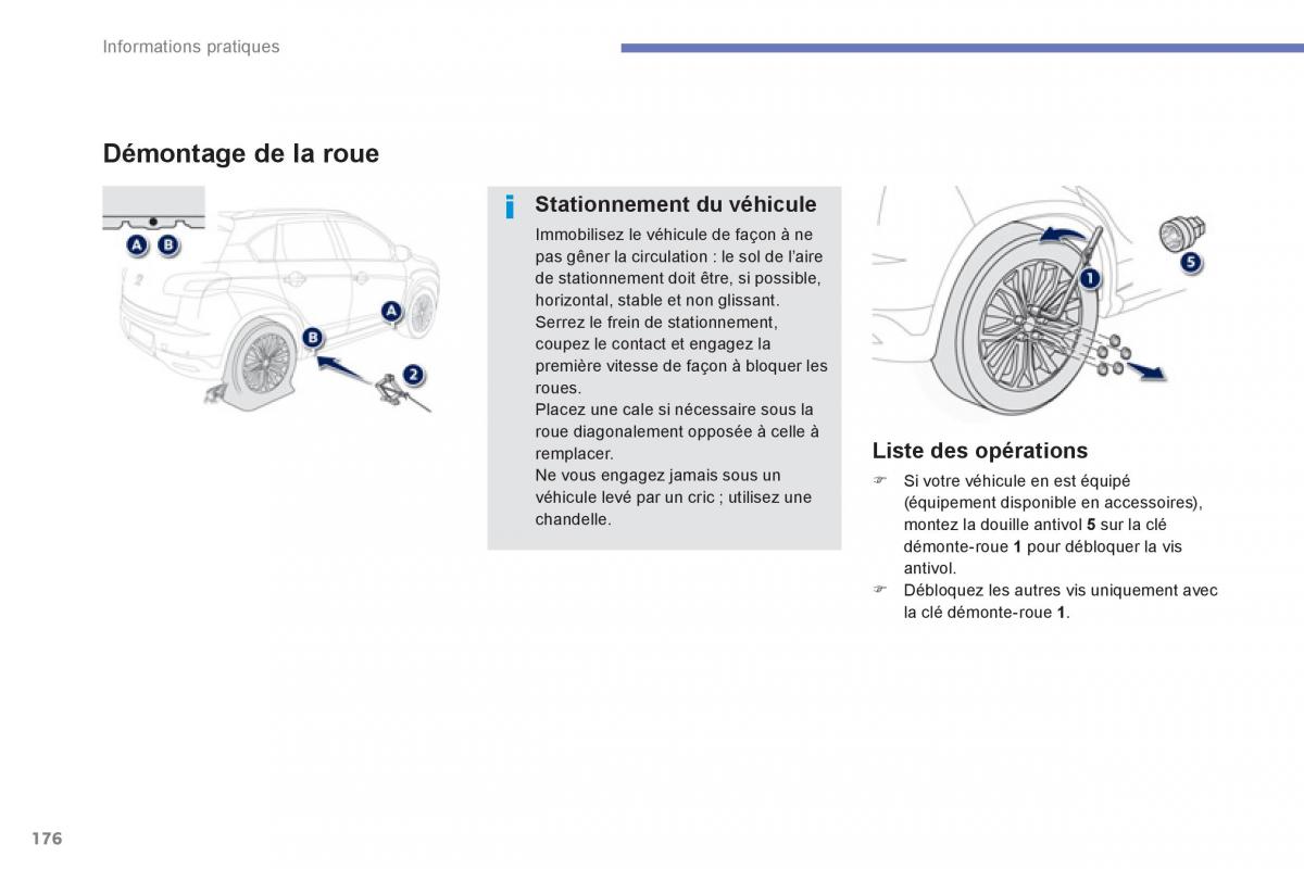 Peugeot 4008 manuel du proprietaire / page 178