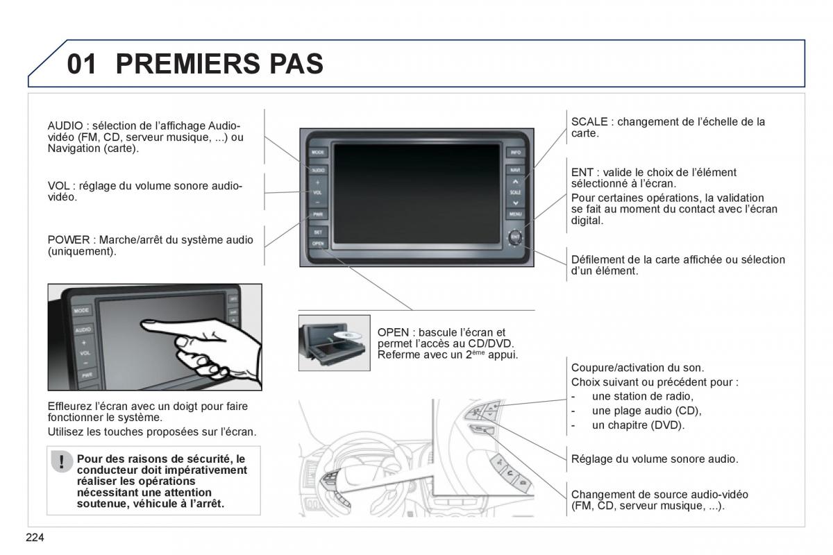 Peugeot 4008 manuel du proprietaire / page 226