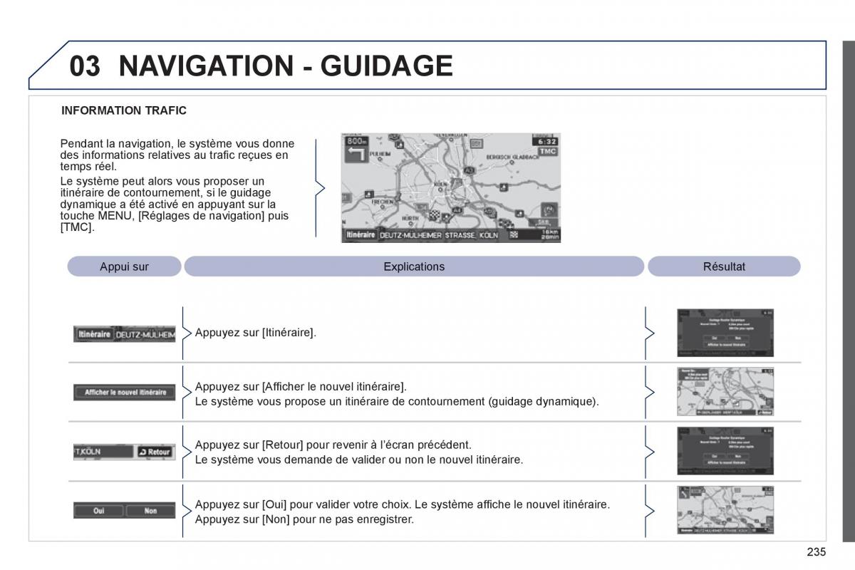 Peugeot 4008 manuel du proprietaire / page 237