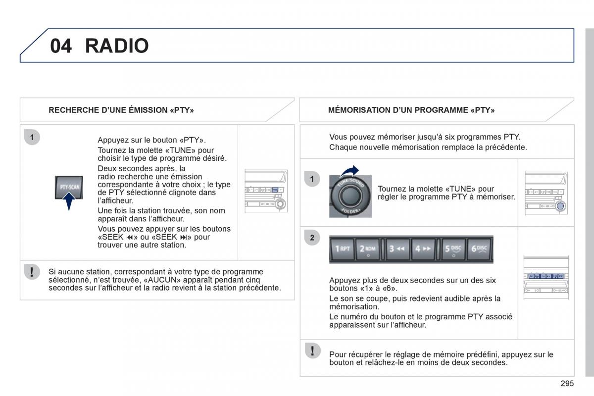 Peugeot 4008 manuel du proprietaire / page 297