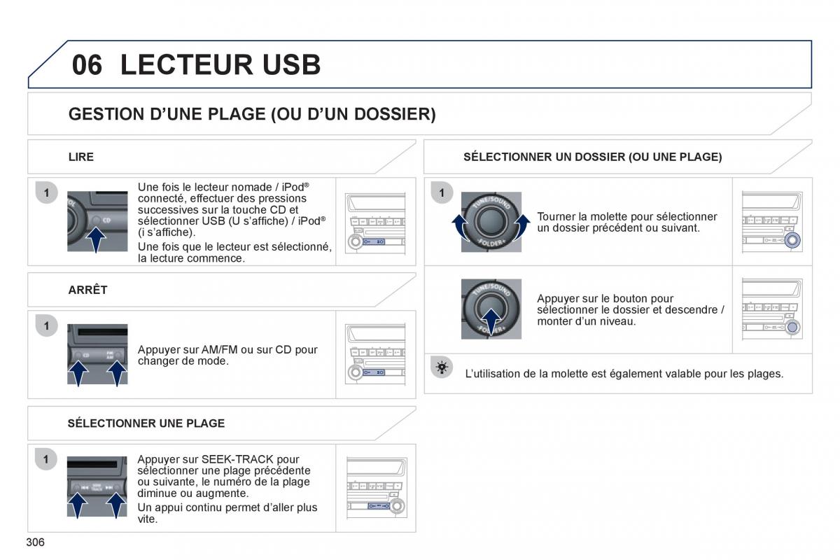 Peugeot 4008 manuel du proprietaire / page 308