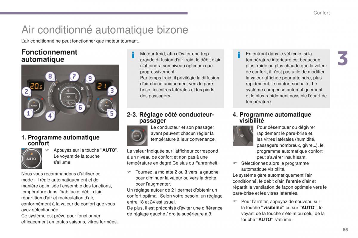 manual Peugeot 5008 FL manuel du proprietaire / page 67