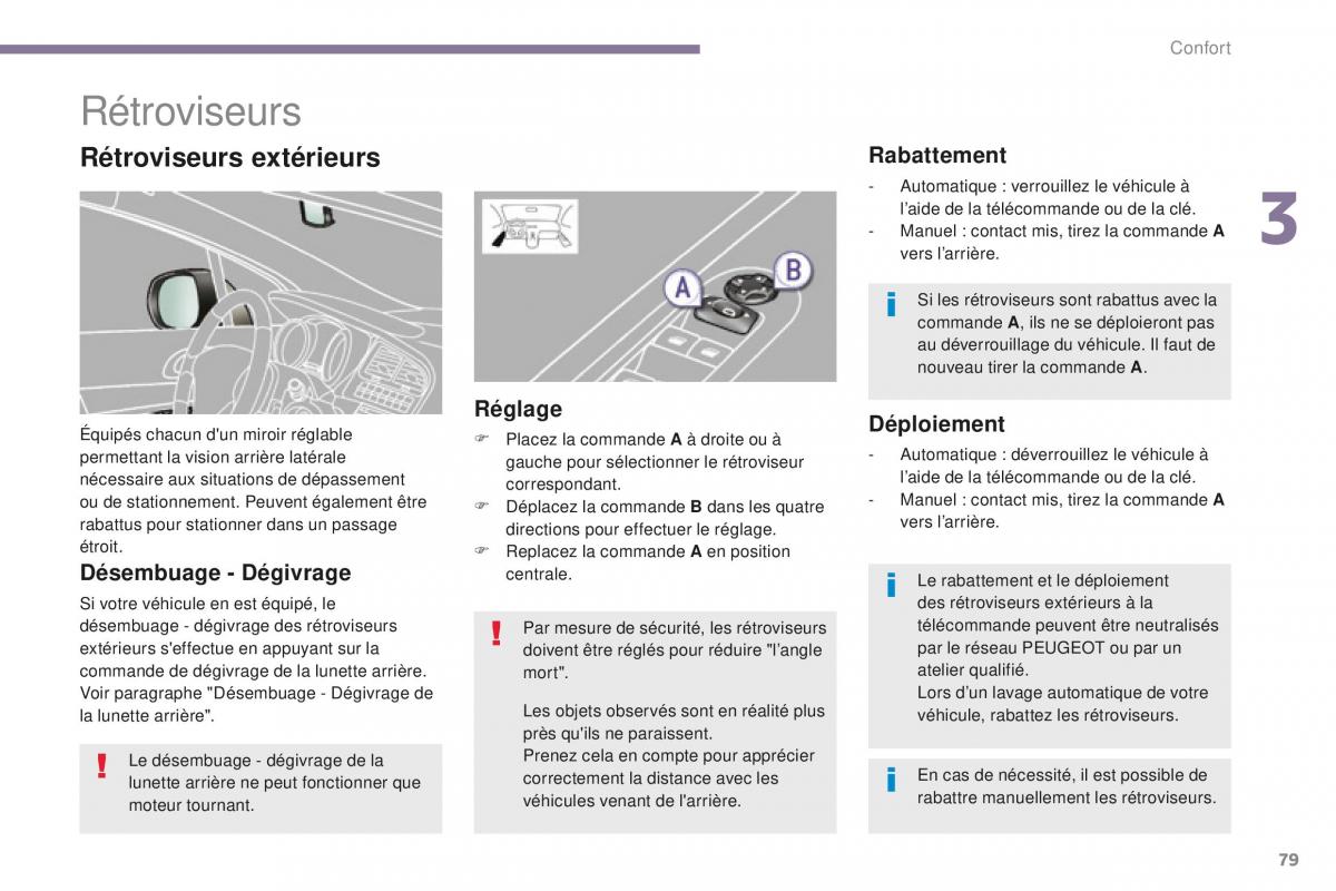 manual Peugeot 5008 FL manuel du proprietaire / page 81