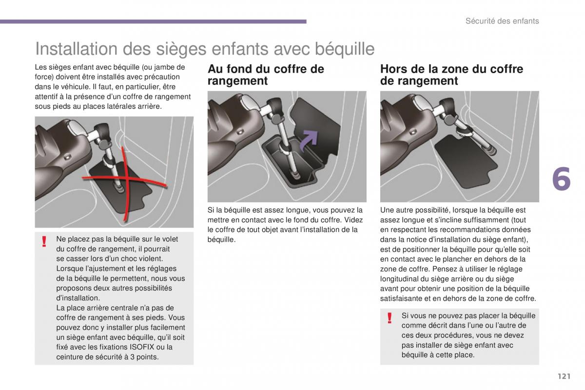 manual Peugeot 5008 FL manuel du proprietaire / page 123