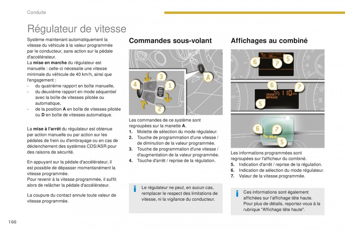 manual Peugeot 5008 FL manuel du proprietaire / page 168