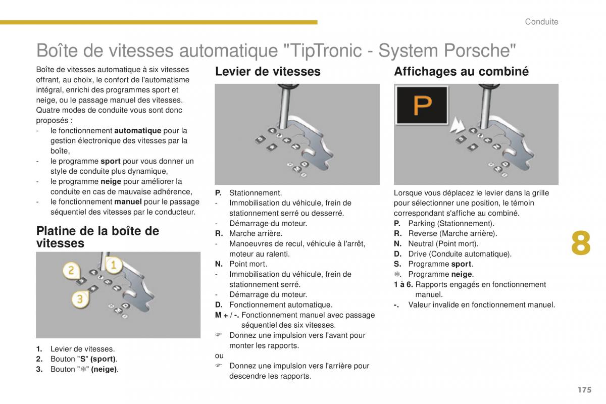 manual Peugeot 5008 FL manuel du proprietaire / page 177