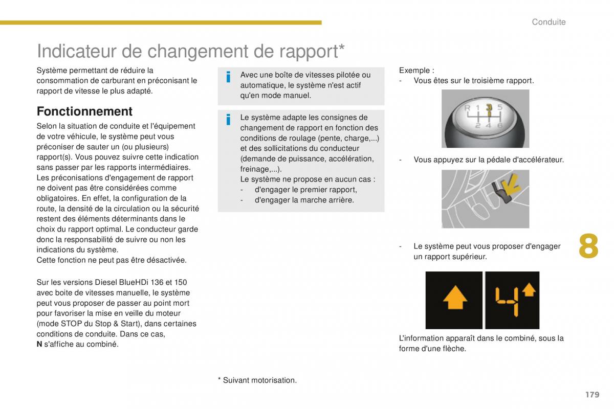 manual Peugeot 5008 FL manuel du proprietaire / page 181