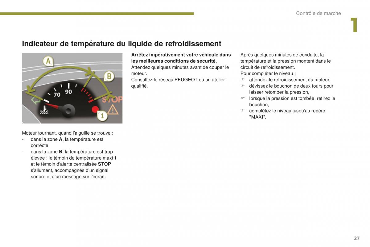 manual  Peugeot 5008 FL manuel du proprietaire / page 29