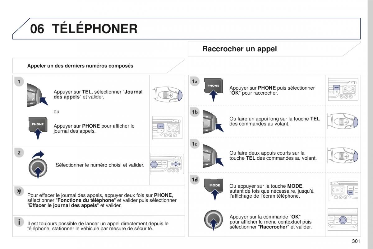 manual Peugeot 5008 FL manuel du proprietaire / page 303