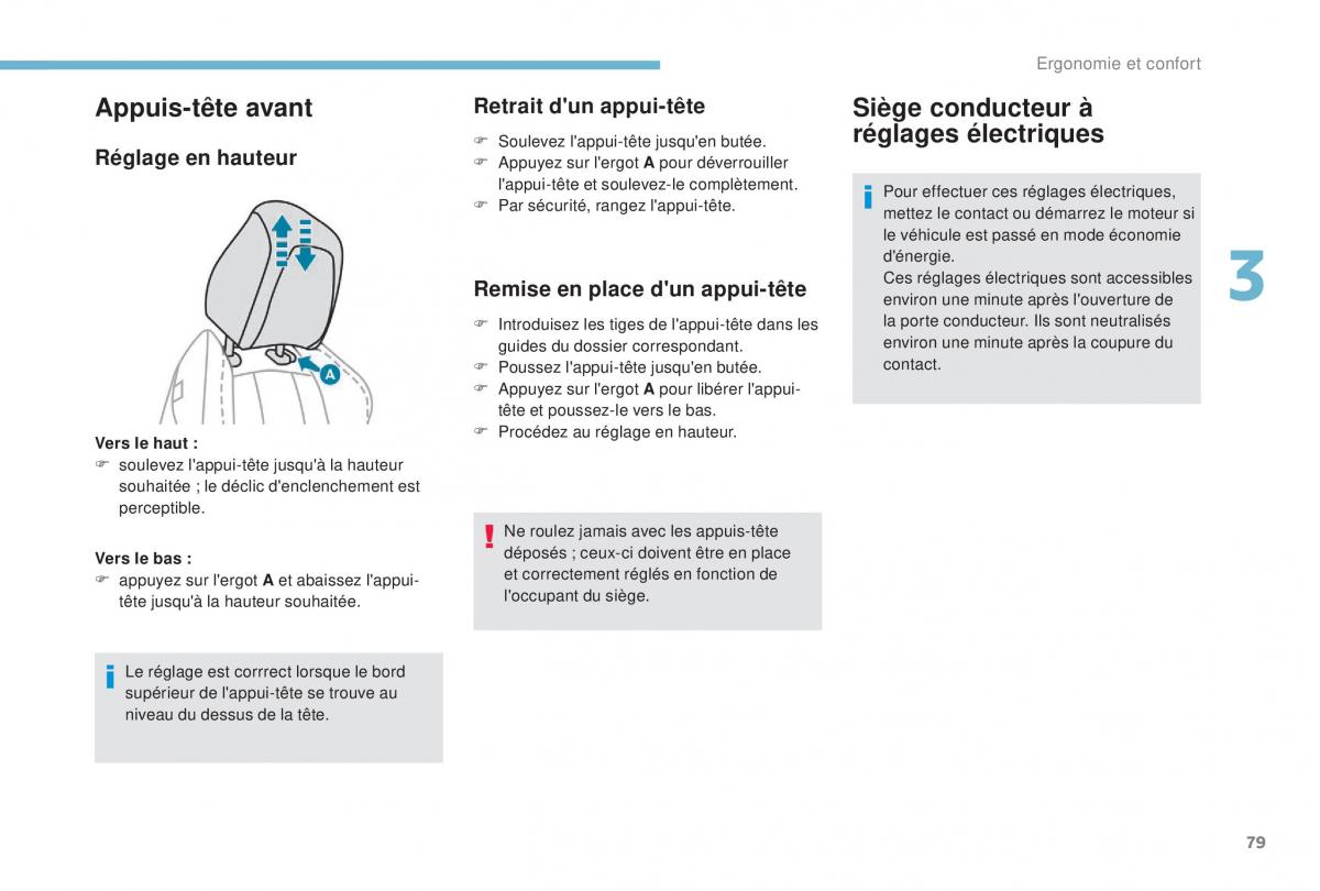 manual Peugeot 5008 FL manuel du proprietaire / page 81