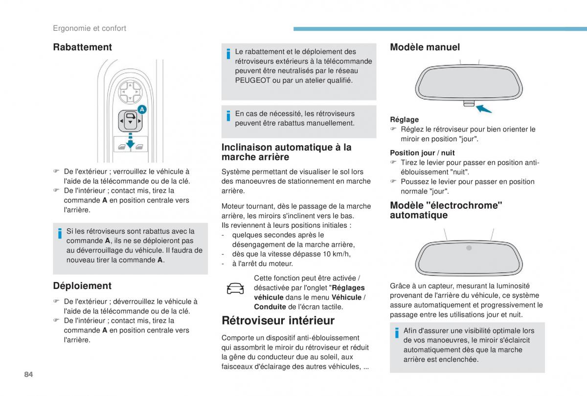 manual Peugeot 5008 FL manuel du proprietaire / page 86