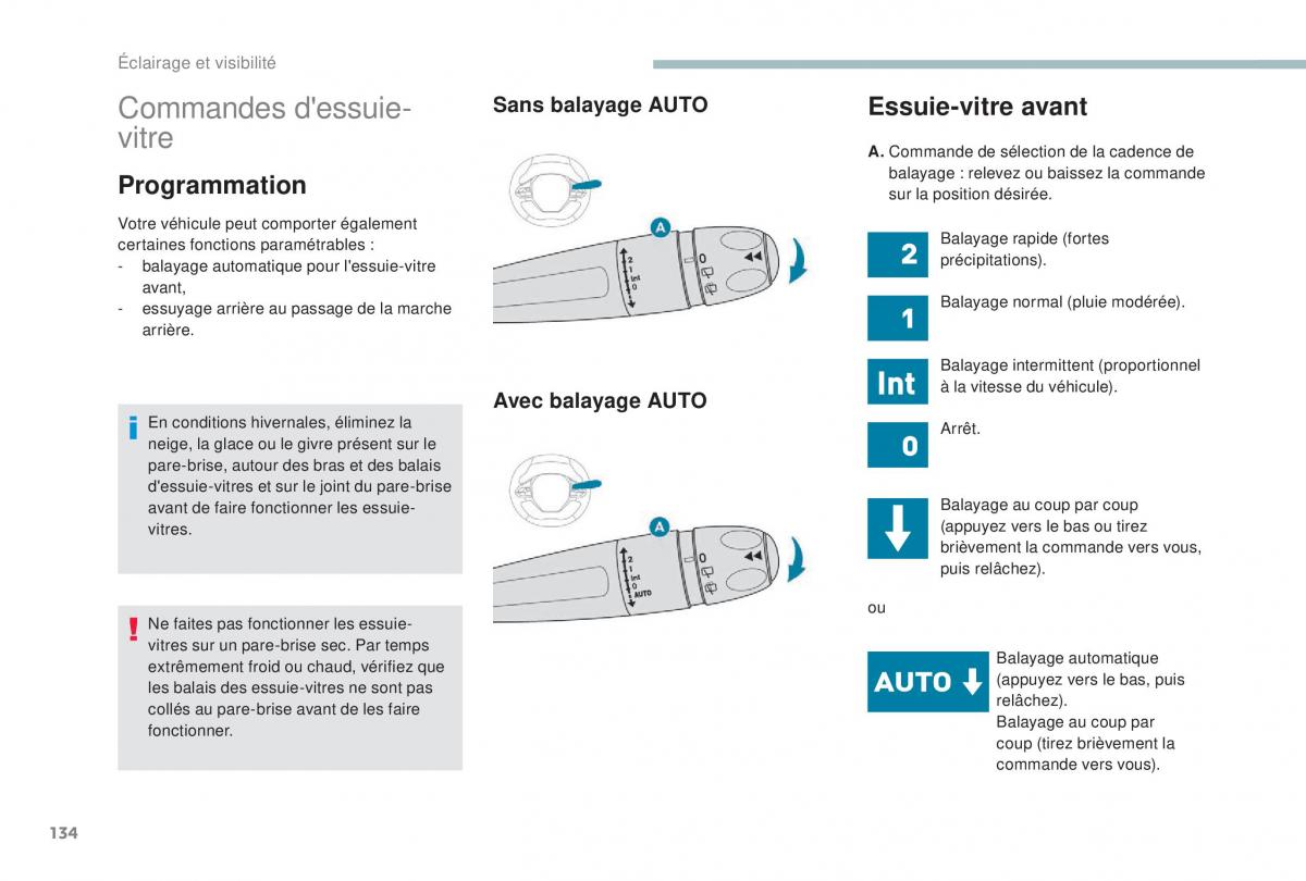 manual Peugeot 5008 FL manuel du proprietaire / page 136