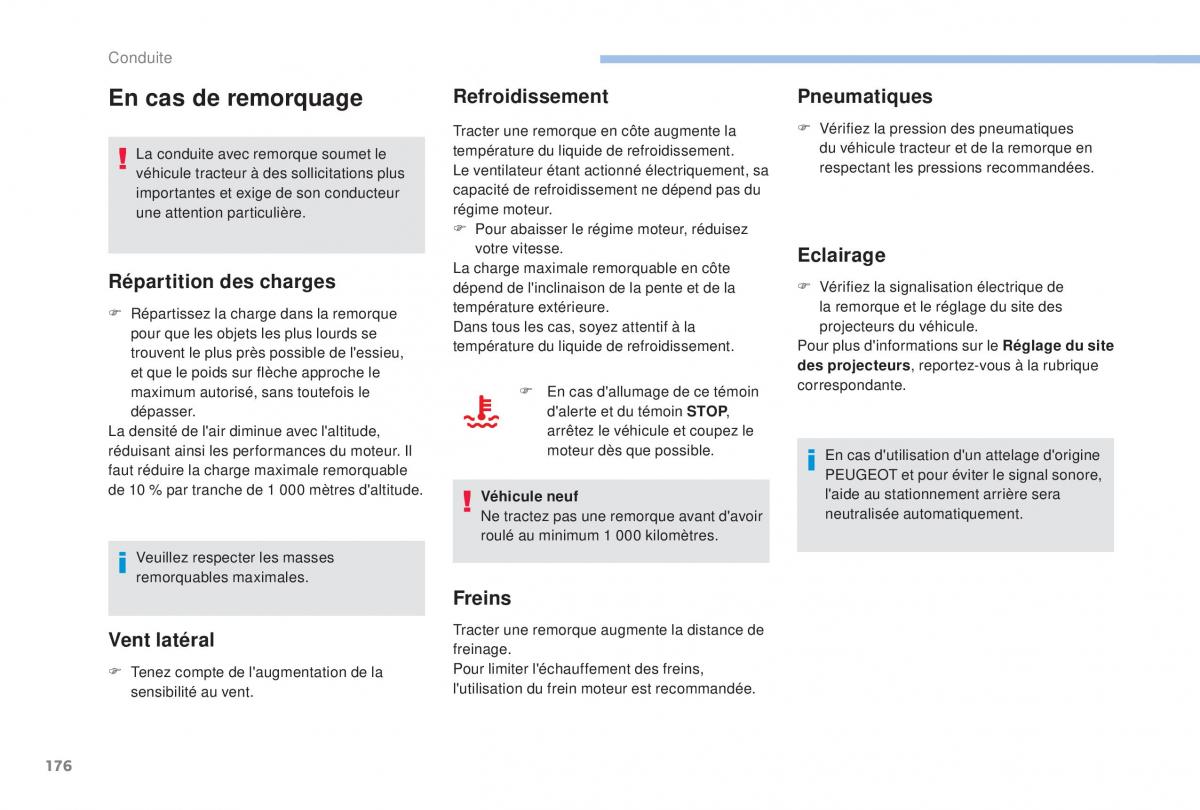 manual Peugeot 5008 FL manuel du proprietaire / page 178