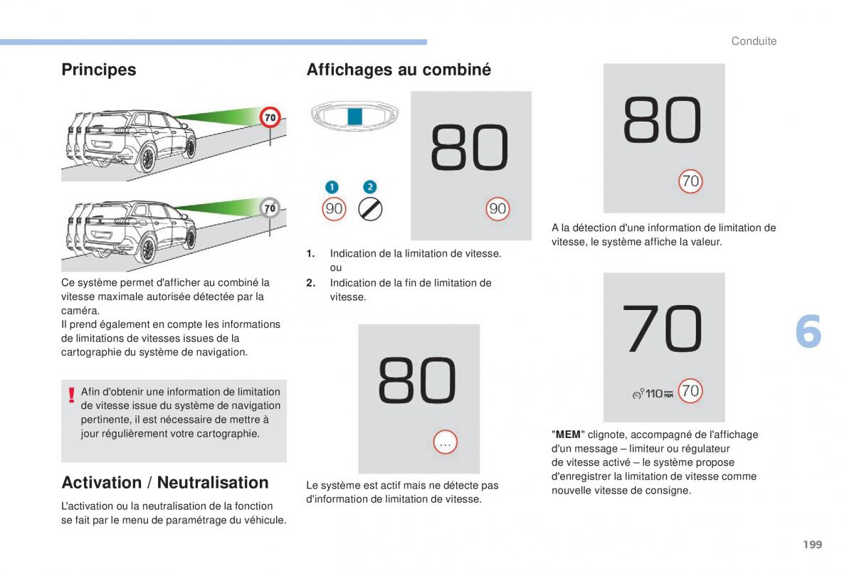 manual Peugeot 5008 FL manuel du proprietaire / page 201