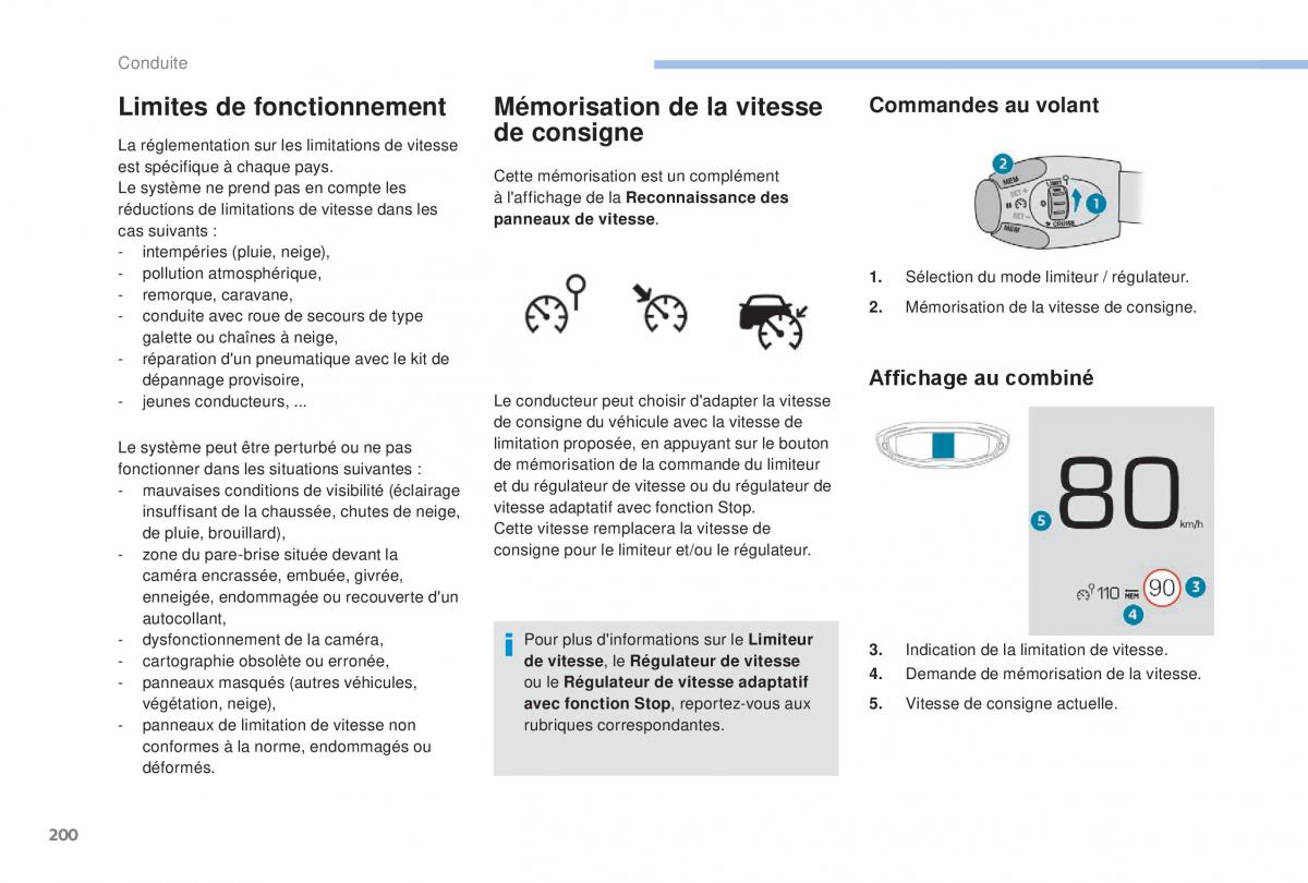 manual Peugeot 5008 FL manuel du proprietaire / page 202