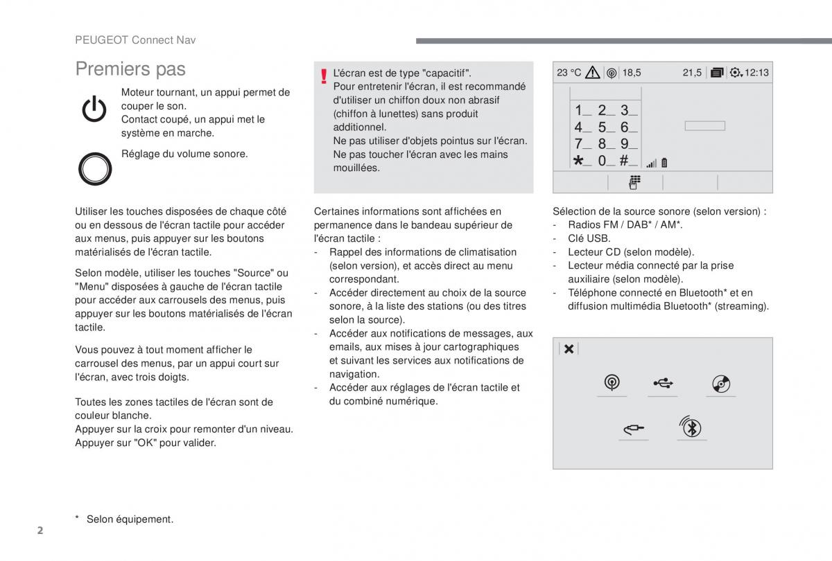 manual Peugeot 5008 FL manuel du proprietaire / page 300