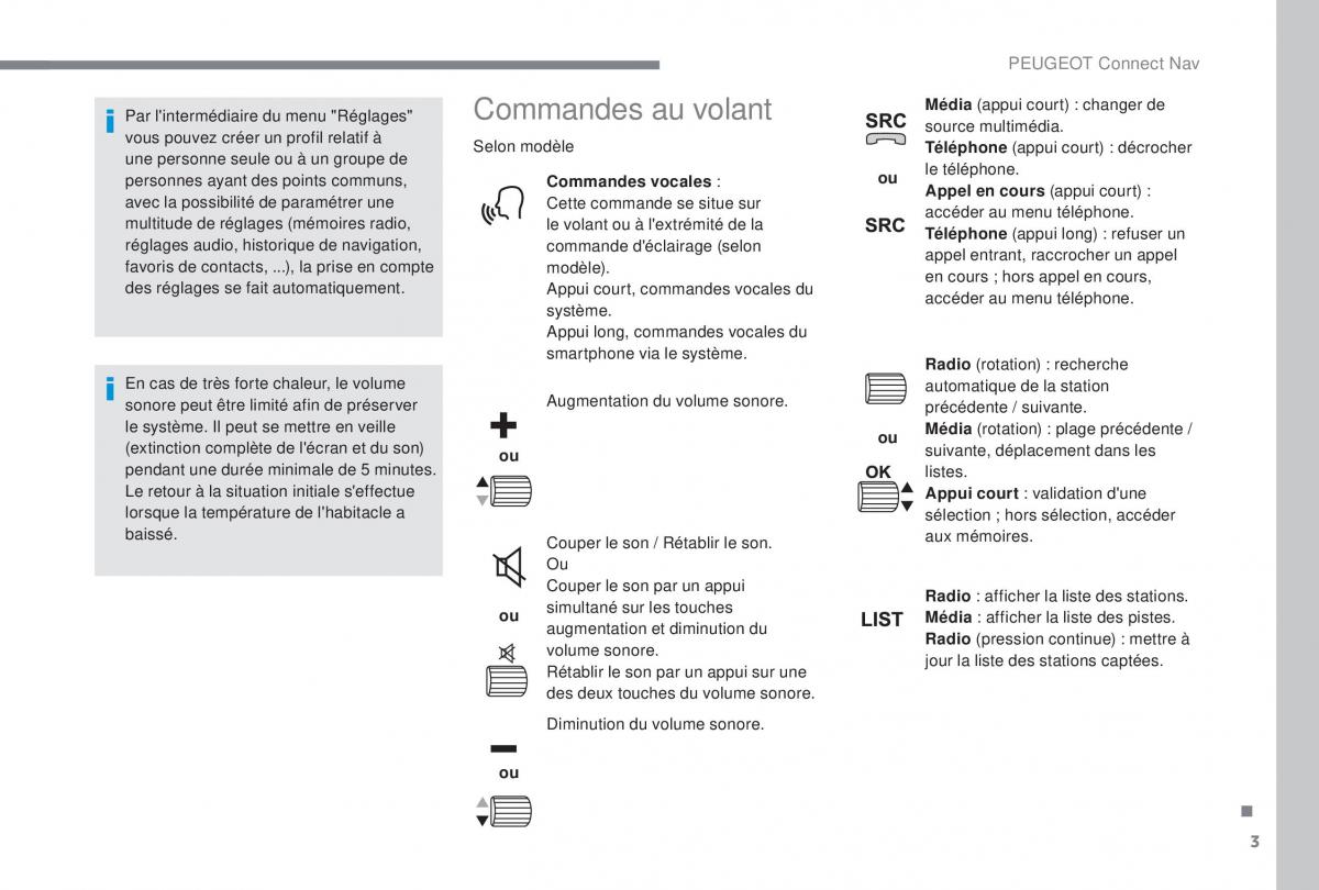 manual Peugeot 5008 FL manuel du proprietaire / page 301