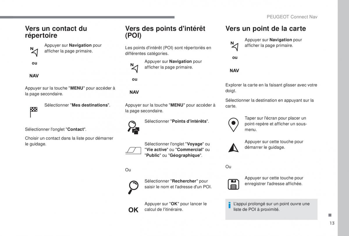 manual Peugeot 5008 FL manuel du proprietaire / page 311