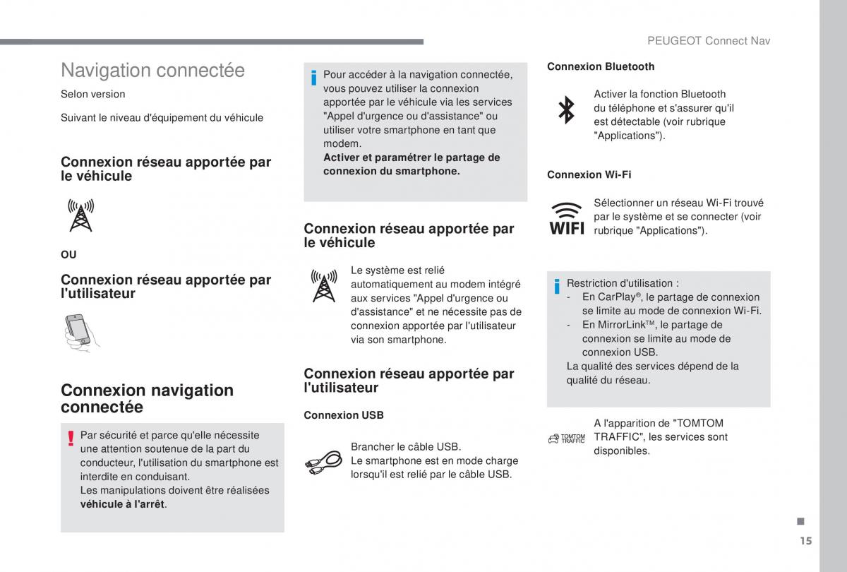 manual Peugeot 5008 FL manuel du proprietaire / page 313