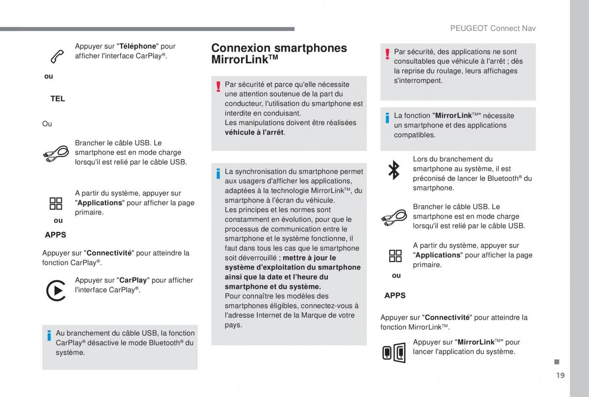 manual Peugeot 5008 FL manuel du proprietaire / page 317