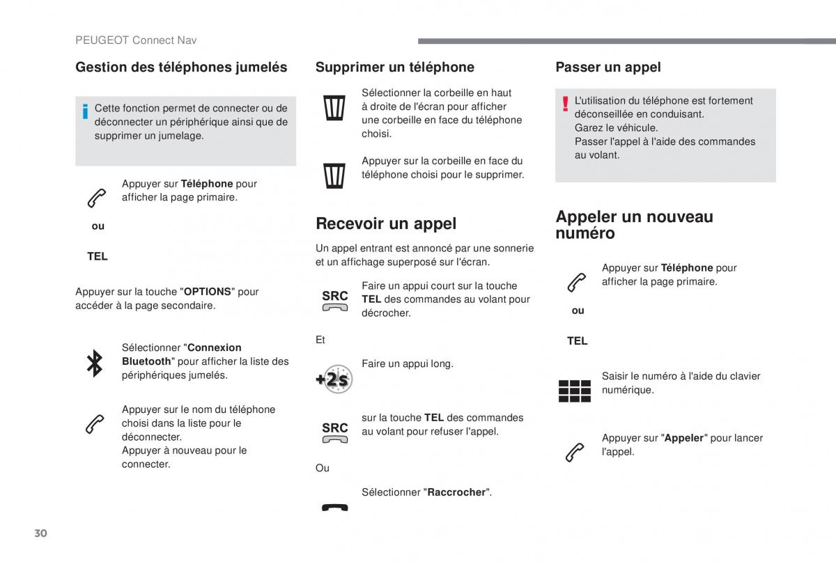 manual Peugeot 5008 FL manuel du proprietaire / page 328