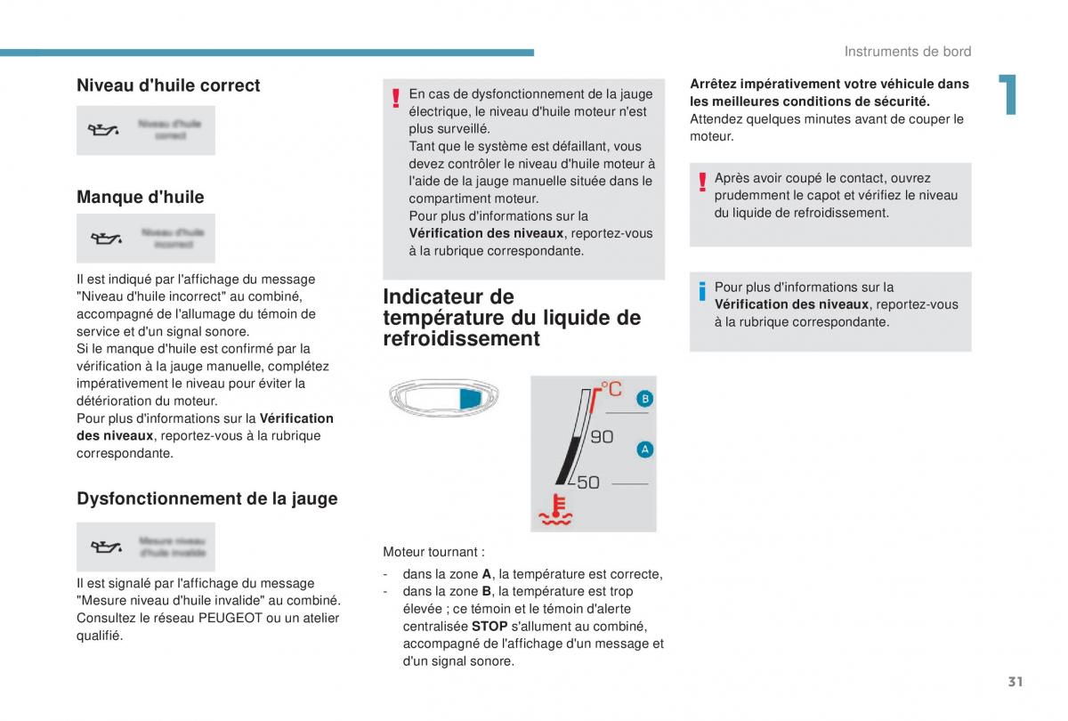 Peugeot 5008 FL manuel du proprietaire / page 33