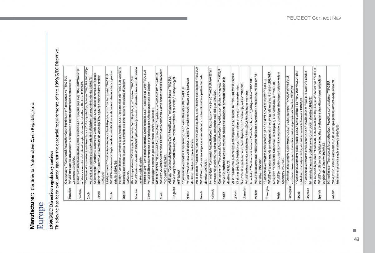 manual Peugeot 5008 FL manuel du proprietaire / page 341