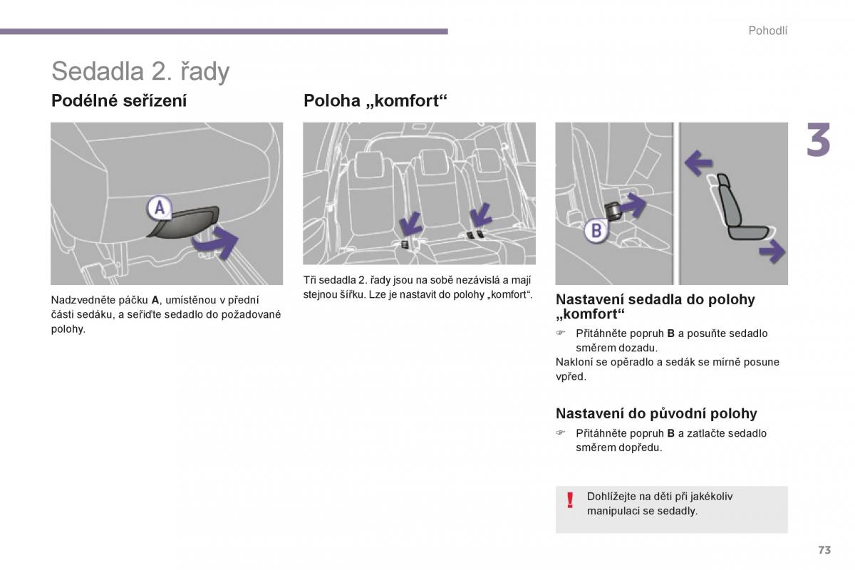 manual  Peugeot 5008 II 2 navod k obsludze / page 75