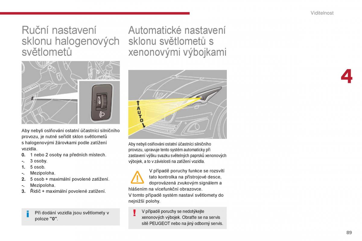 manual  Peugeot 5008 II 2 navod k obsludze / page 91