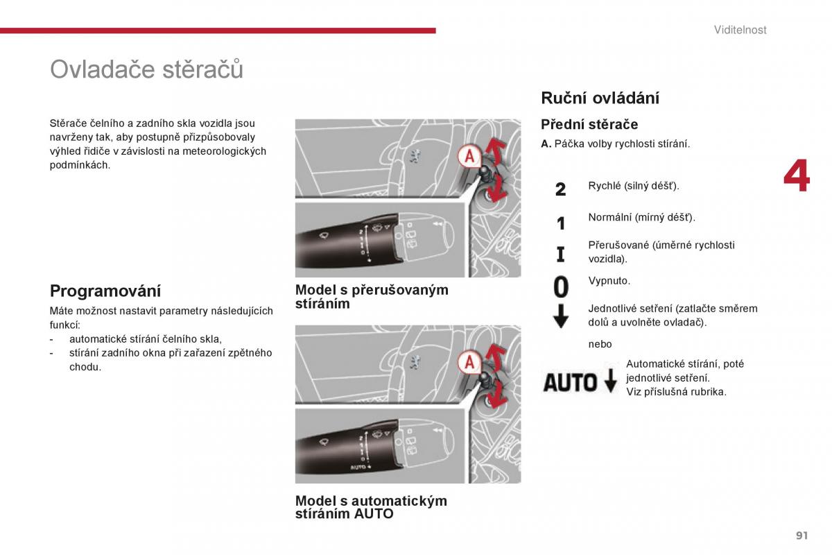 manual  Peugeot 5008 II 2 navod k obsludze / page 93