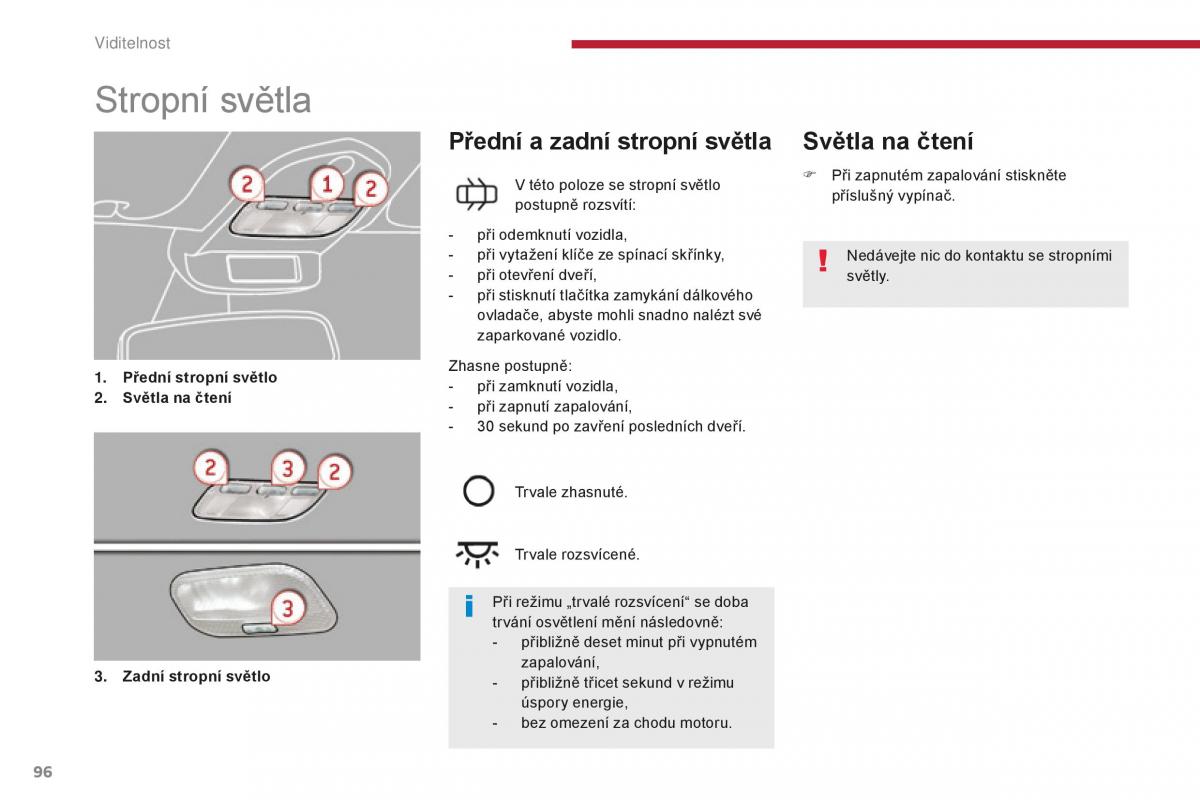 manual  Peugeot 5008 II 2 navod k obsludze / page 98