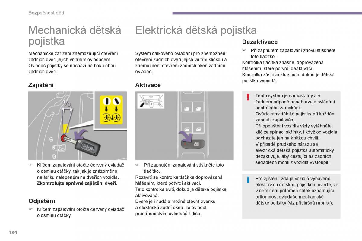 manual  Peugeot 5008 II 2 navod k obsludze / page 136