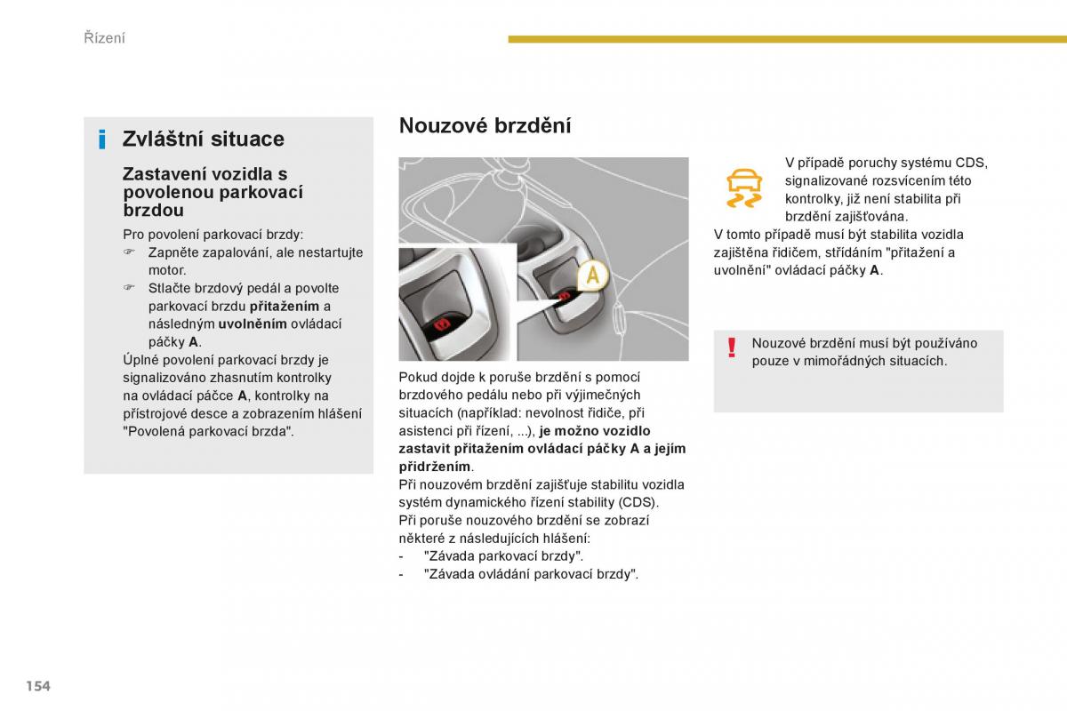 manual  Peugeot 5008 II 2 navod k obsludze / page 156