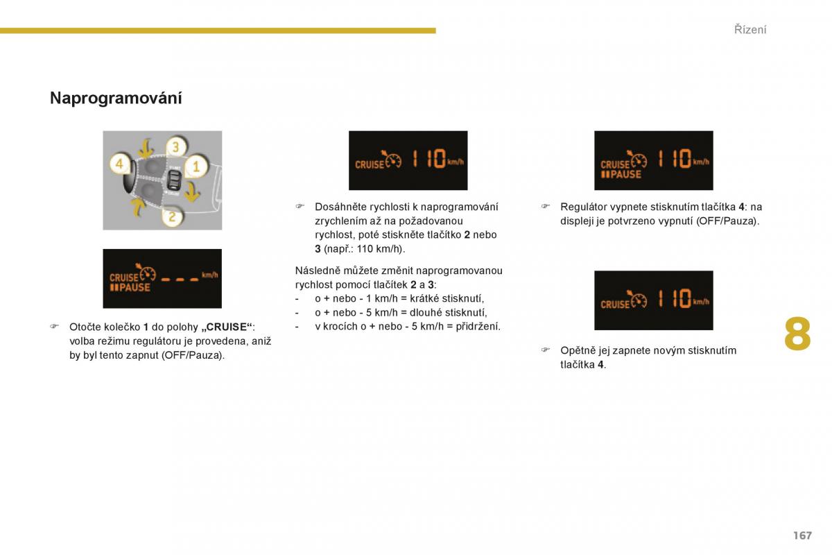 manual Peugeot 5008 II 2 navod k obsludze / page 169