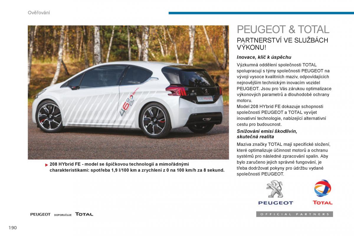 manual  Peugeot 5008 II 2 navod k obsludze / page 192