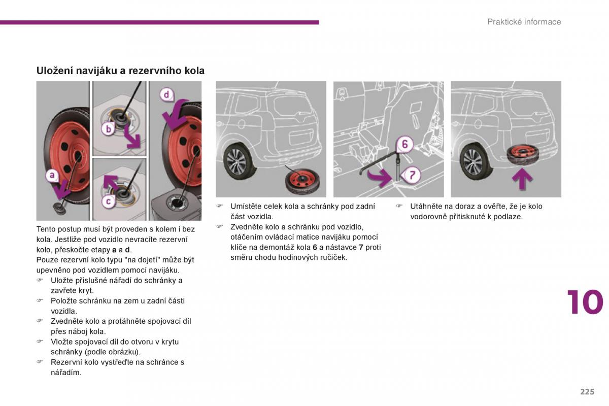 manual  Peugeot 5008 II 2 navod k obsludze / page 227