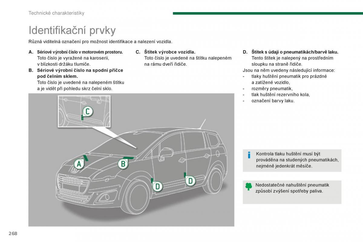 manual  Peugeot 5008 II 2 navod k obsludze / page 270