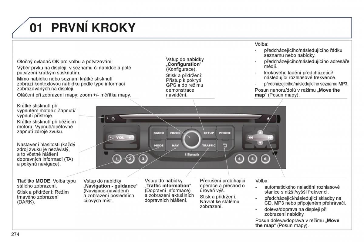 manual  Peugeot 5008 II 2 navod k obsludze / page 276