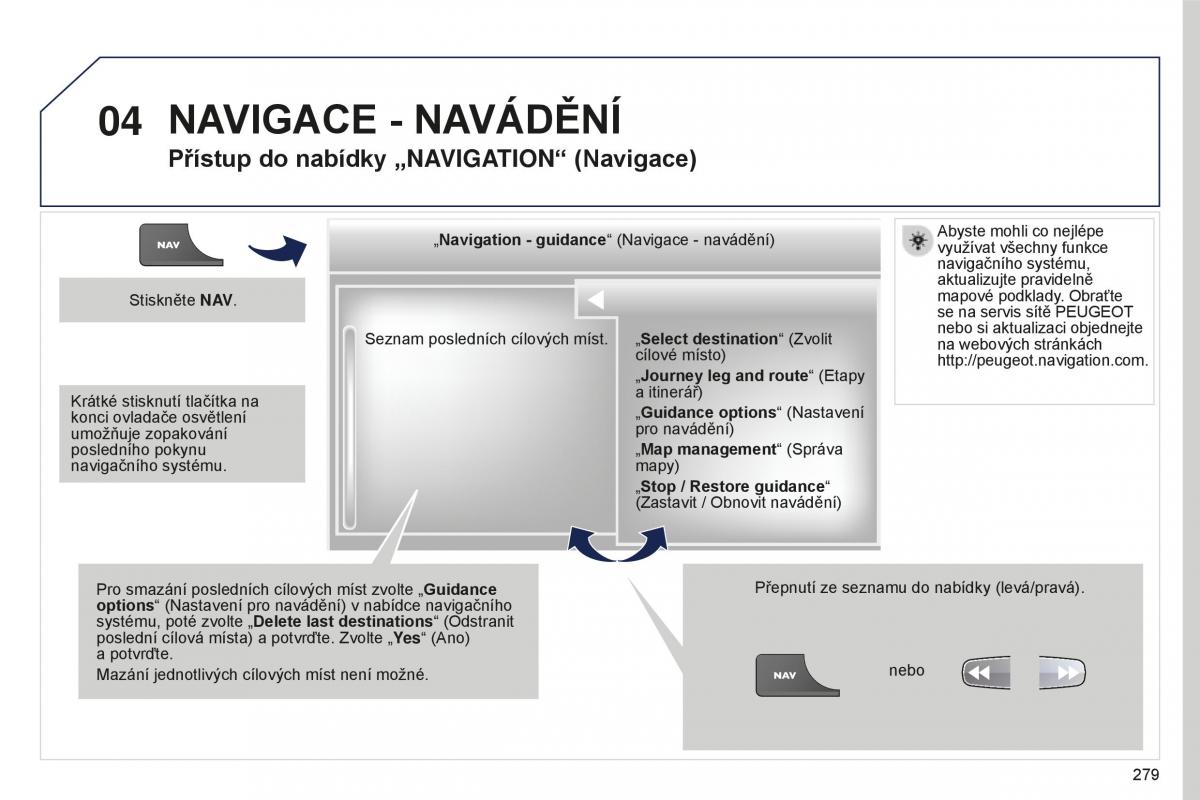 manual Peugeot 5008 II 2 navod k obsludze / page 281