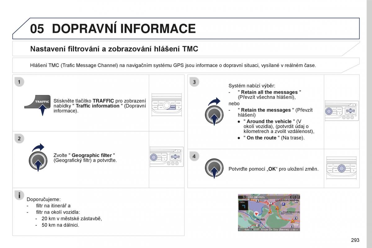 manual  Peugeot 5008 II 2 navod k obsludze / page 295