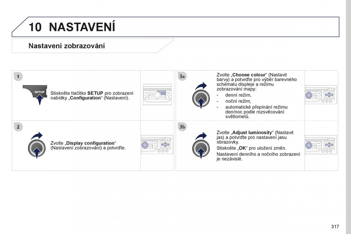 manual  Peugeot 5008 II 2 navod k obsludze / page 319