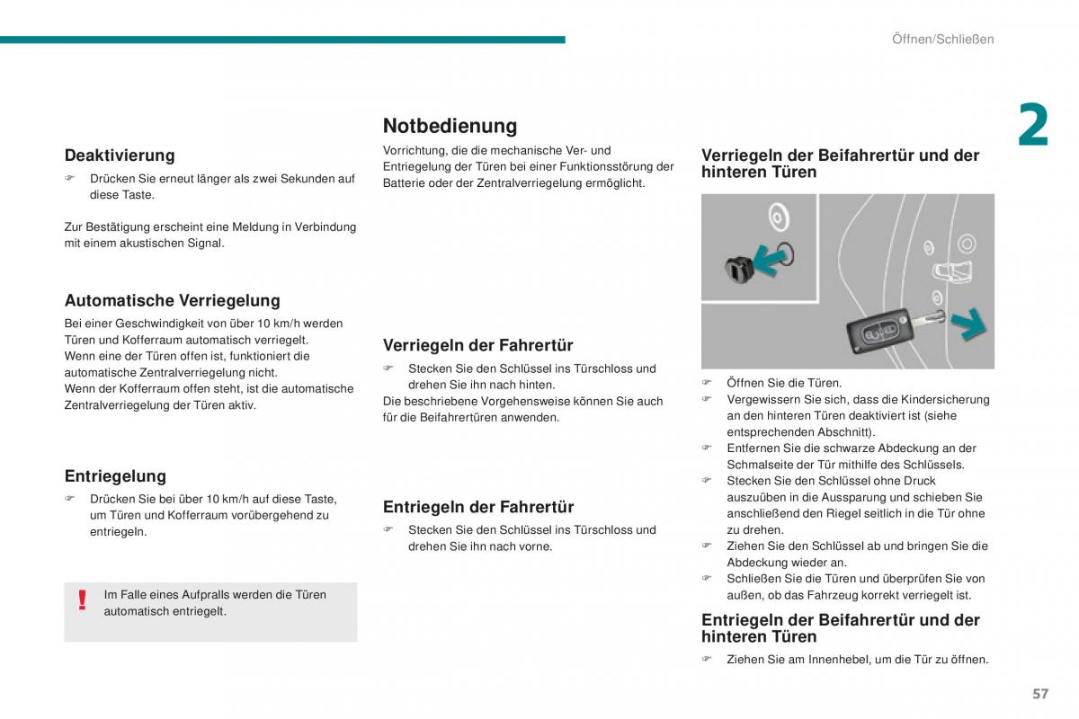 Peugeot 5008 II 2 Handbuch / page 59